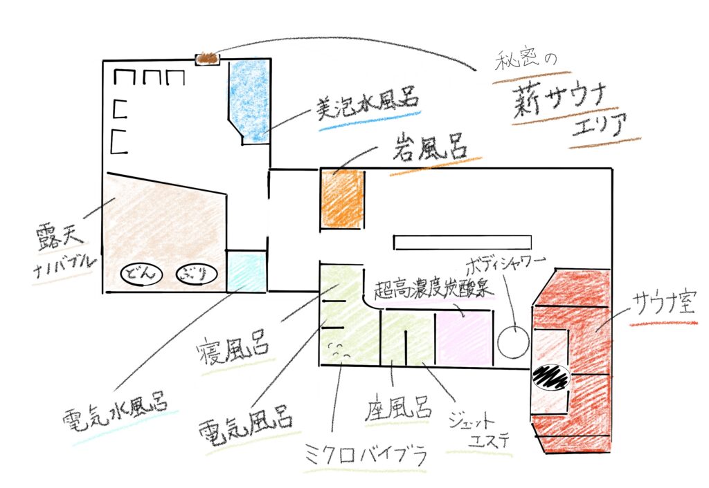 湯どんぶり栄湯浴場男湯